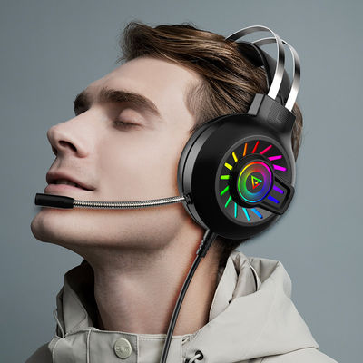 G97 RGB Luminous 7.1 Surround Sound Wired Gaming Headset с микрофоном и регулировкой громкости