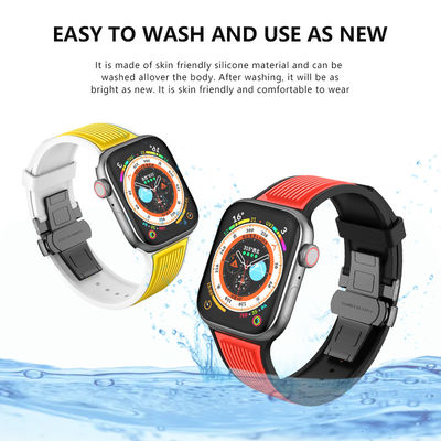 10 цветовых вариантов Шнурки для i Watch Series Ultra 8 7 6 5 4 Se