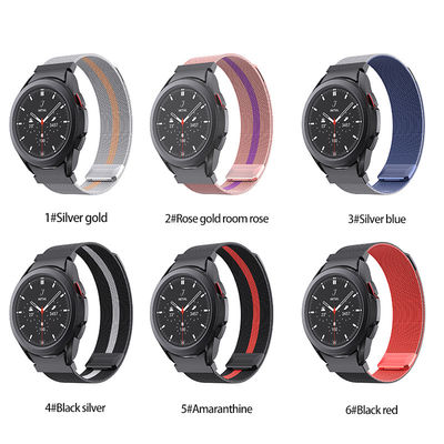Совместимая модель для Samsung Watch Series Миланская магнитная сетка для часов