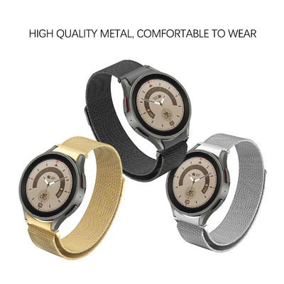 50G Миланская петля из нержавеющей стали Smartwatch Bands для Samsung Galaxy Watch 5 44 мм 40 мм