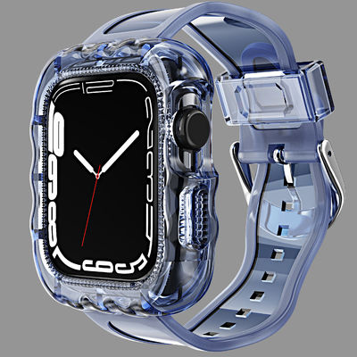 Модные 6 цветные спортивные ленты для Apple Watch 7 и недорогие