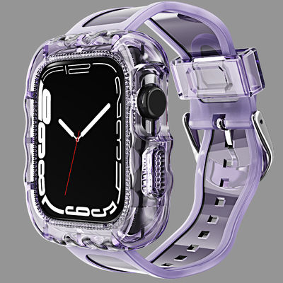 Модные 6 цветные спортивные ленты для Apple Watch 7 и недорогие