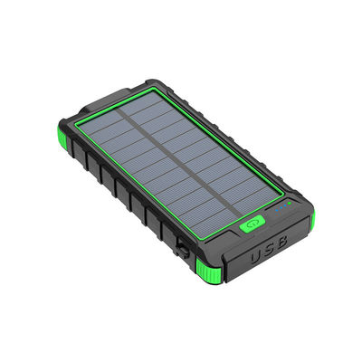 Интерфейс ввода Micro USB 10000mAh Power Bank с компасом и солнечным питанием