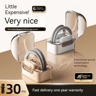 Беспроводные носимые стерео наушники с BT 5.3 и AI Call Noise Cancelling 30H Playtime