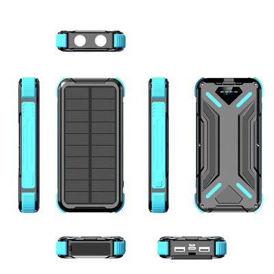 Беспроводный 15W/USB 22.5W Выход Солнечный энергобанк 20000mAh для сотовых телефонов Смартфоны