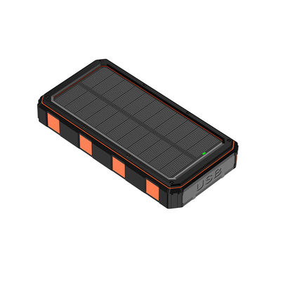Защита от перезарядки 20000mah Ли-полимерная батарея Солнечный энергетический банк для сотовых телефонов