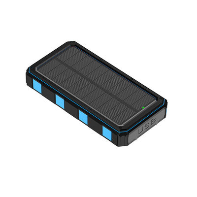 Защита от перезарядки 20000mah Ли-полимерная батарея Солнечный энергетический банк для сотовых телефонов