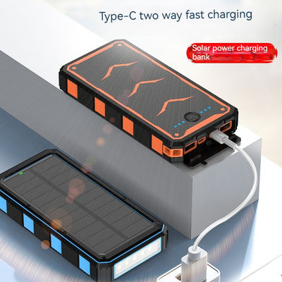 Защита от перезарядки 20000mah Ли-полимерная батарея Солнечный энергетический банк для сотовых телефонов