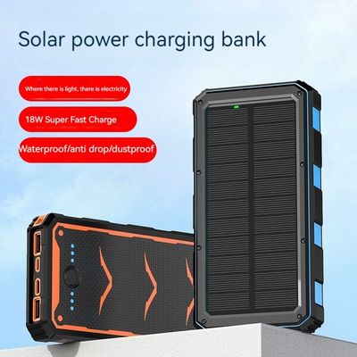22.5W выходное солнечное мобильное зарядное устройство 20000mAh беспроводное зарядное энергобанк для смартфонов