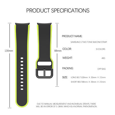 20 мм полоса ширины магнитный застежки часовой ремень для Samsung Watch Series 5 Smartwatch Band