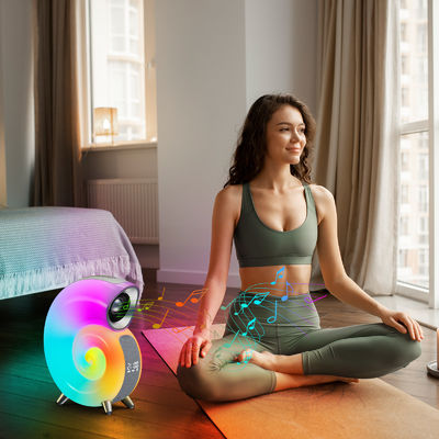 Phantom Music Rhythm Light LED настольная лампа с Conch LED ночным светом и стерео BT динамиком