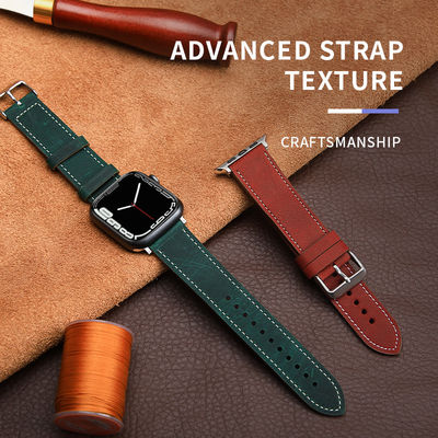Apple Watch Leather Look Band Браслет для 38 мм 40 мм 42 мм 44 мм Серия 7 6 SE 5 4 3 2 1