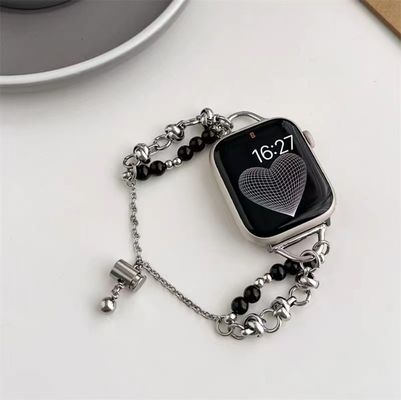 Частная форма IWatch 8 7 6 5 4 3 SE Модный жемчужный пояс умные часы ремень без часов